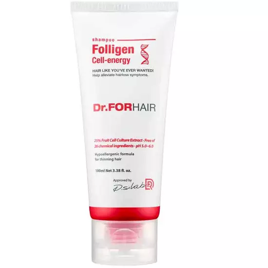 Шампунь "Энергия волос" Dr.FORHAIR Folligen Cell-Energy Shampoo 100 мл