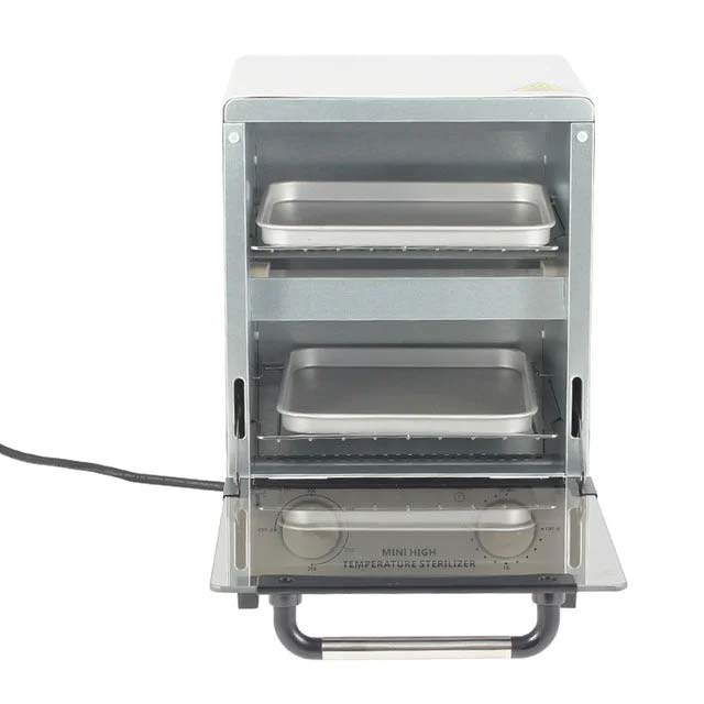 Высокотемпературный сухожаровой шкаф для стерилизации WX-12C на 1000 Вт 