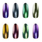 Зеркальная пудра для втирки