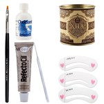 Покраска ресниц и бровей