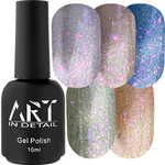 Гель-лаки ART Diamond Cat Eye