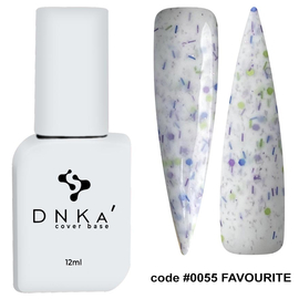 DNKa Cover Base №0055 Favourite, 12 мл, Цвет: 55