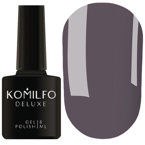 Гель-лак Komilfo Deluxe Series Dusk Collection №D293 (світлий сіро-фіолетовий, емаль), 8 мл