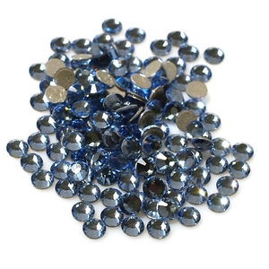 Стразы Lt.sapphire ss6(1.9-2.0 мм),100 шт