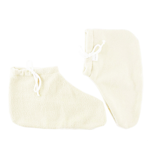 Шкарпетки для парафінотерапії Jerden Proff флісові, колір білий, пара