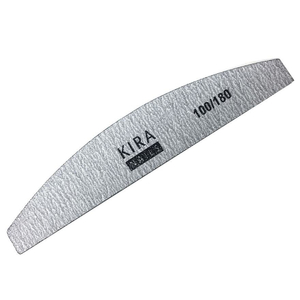 Пилочка Kira Nails эконом, полукруг 100/180