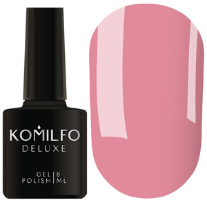 Гель-лак Komilfo Deluxe Series D020 (насыщенный розовый, эмаль), 8 мл