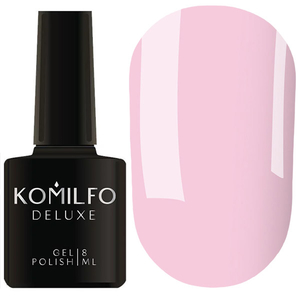 Гель-лак Komilfo Deluxe Series D211 (светлый, чуть лилово-розовый, эмаль), 8 мл