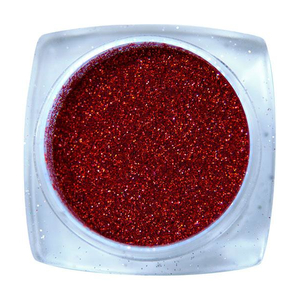 Komilfo блискітки 004, розмір 1, (червоні, голограма), 2,5 г