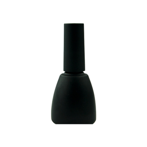 Бутылочка стекло с кисточкой черная конусная, 10 мл, Объем: 10 мл
, Размер: Конусная, Цвет: Черная