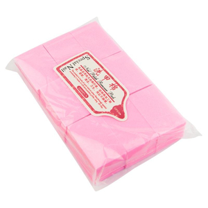 Безворсові серветки жорсткі Special Nail 6х4см, упаковка, рожеві