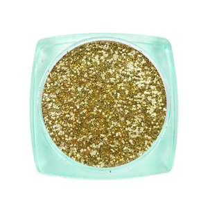 Komilfo блесточки 109F, размер 0.3 мм, (светлое золото) E, 2,5 г, Цвет: 109F