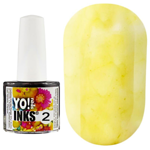 Чорнило Yo! Nails Inks №2, колір жовтий, 5 мл, Колір: 2