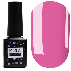Гель-лак Kira Nails №155 (бузково-рожевий, емаль), 6 мл