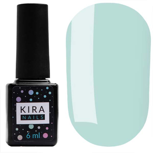 Гель-лак Kira Nails №168 (морська піна, емаль), 6 мл