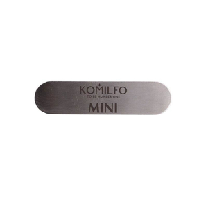 Komilfo металлическая основа для маникюра - MINI, 18/75 мм