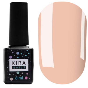 Гель-лак Kira Nails №010 (светлый персиковый, эмаль), 6 мл