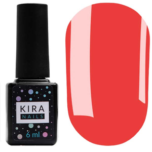 Гель-лак Kira Nails №043 (приглушенный малиновый, эмаль), 6 мл