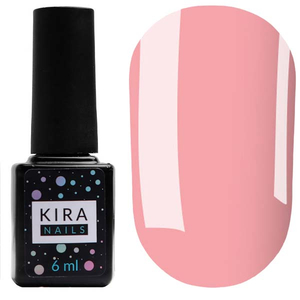 Гель-лак Kira Nails №049 (світлий, рожево-персиковий, емаль), 6 мл