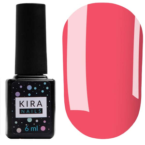 Гель-лак Kira Nails №053 (приглушений, малиново-рожевий колір, емаль), 6 мл