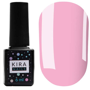 Гель-лак Kira Nails №055 (світло-рожевий, емаль), 6 мл