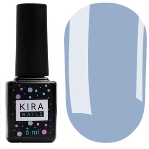 Гель-лак Kira Nails №083 (бледно-васильковый, эмаль), 6 мл