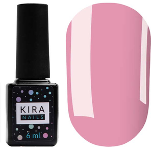 Гель-лак Kira Nails №091 (лілово-рожевий, емаль), 6 мл