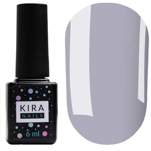 Гель-лак Kira Nails №134 (фіолетово-сірий, емаль), 6 мл