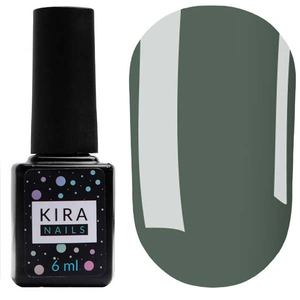 Гель-лак Kira Nails №147 (темний мох, емаль), 6 мл