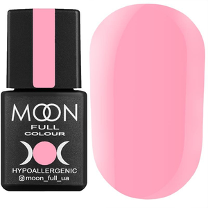 Гель-лак MOON FULL color Gel polish №107 (тусклый розово-коралловый, эмаль), 8 мл
