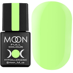 Гель-лак MOON FULL Neon color Gel polish №701 (світло-салатовий, неон), 8 мл