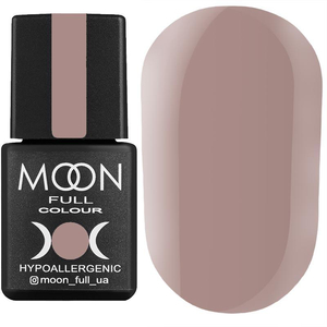 Гель-лак MOON FULL color Gel polish №105 (холодный светло-коричневый, эмаль), 8 мл