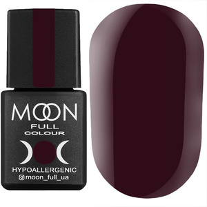 Гель-лак MOON FULL color Gel polish №146 (винный, эмаль), 8 мл