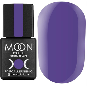 Гель-лак MOON FULL color Gel polish №161 (лавандовый, эмаль), 8 мл