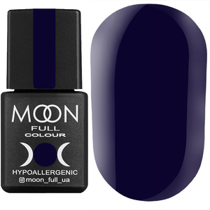 Гель-лак MOON FULL color Gel polish №177 (темный индиго, эмаль), 8 мл