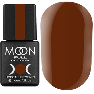 Гель-лак MOON FULL color Gel polish №208 (молочный шоколад, эмаль), 8 мл
