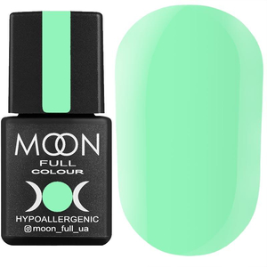 Гель-лак MOON FULL color Gel polish №634 (изумрудный светлый, эмаль), 8 мл