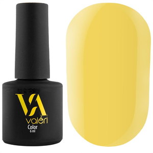 Гель-лак Valeri №051 (зеленовато-желтый, эмаль), 6 мл