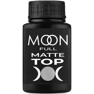 MOON FULL Top Matte Матовое топ-покрытие для гель-лака, 30 мл, Объем: 30 мл