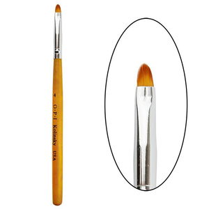 Кисть для геля OPI овал №4 M-52, Размер: №4, Цвет: Овал