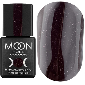 Гель-лак MOON FULL Autum - Winter №668 (Шоколадно-сливовий з шиммером), 8 мл