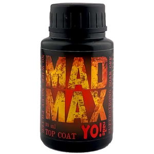 Yo!Nails Mad Max - Супер стійкий топ без липкого шару, 30 мл, Об`єм: 30 мл