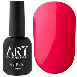 Гель-лак ART Neon N002 (рожевий, неоновий), 10 мл, Об`єм: 10 мл, Колір: 002
