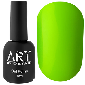 Гель-лак ART Neon N007 (лаймовый, неоновый), 10 мл, Объем: 10 мл, Цвет: 007