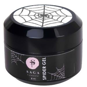Гель-павутинка SAGA Spider Gel (білий) 8 мл, Колір: Білий