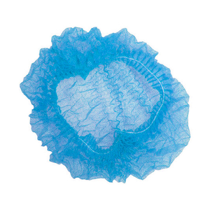Шапочка-берет медична нестерильна на одній гумці Polix P & M (100 шт / пач) з спанбонду, колір: блакитний
