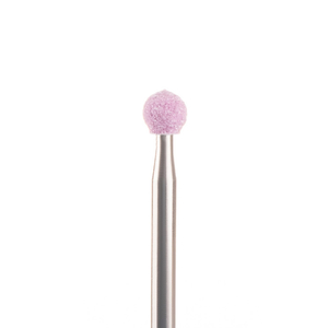 Фреза корундова "Шарик" - диаметр 4 мм, 45-12 розовая