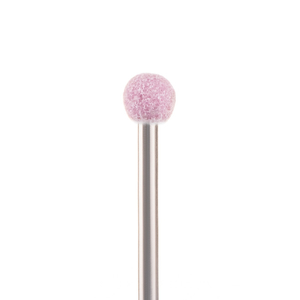 Фреза корундове "Шарик" - діаметр 7 мм, 45-14 рожева