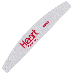 Пилка для нігтів Heart Half Titan 80/80, Абразивність: 80/80