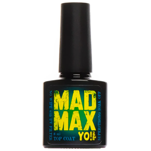 Yo!Nails Mad Max с УФ фильтром - Супер стойкий топ без липкого слоя, 8 мл, Объем: 8 мл
